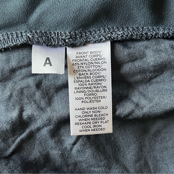 LOFT Navy Flower Lace Tank Top - Picture 4 of 4